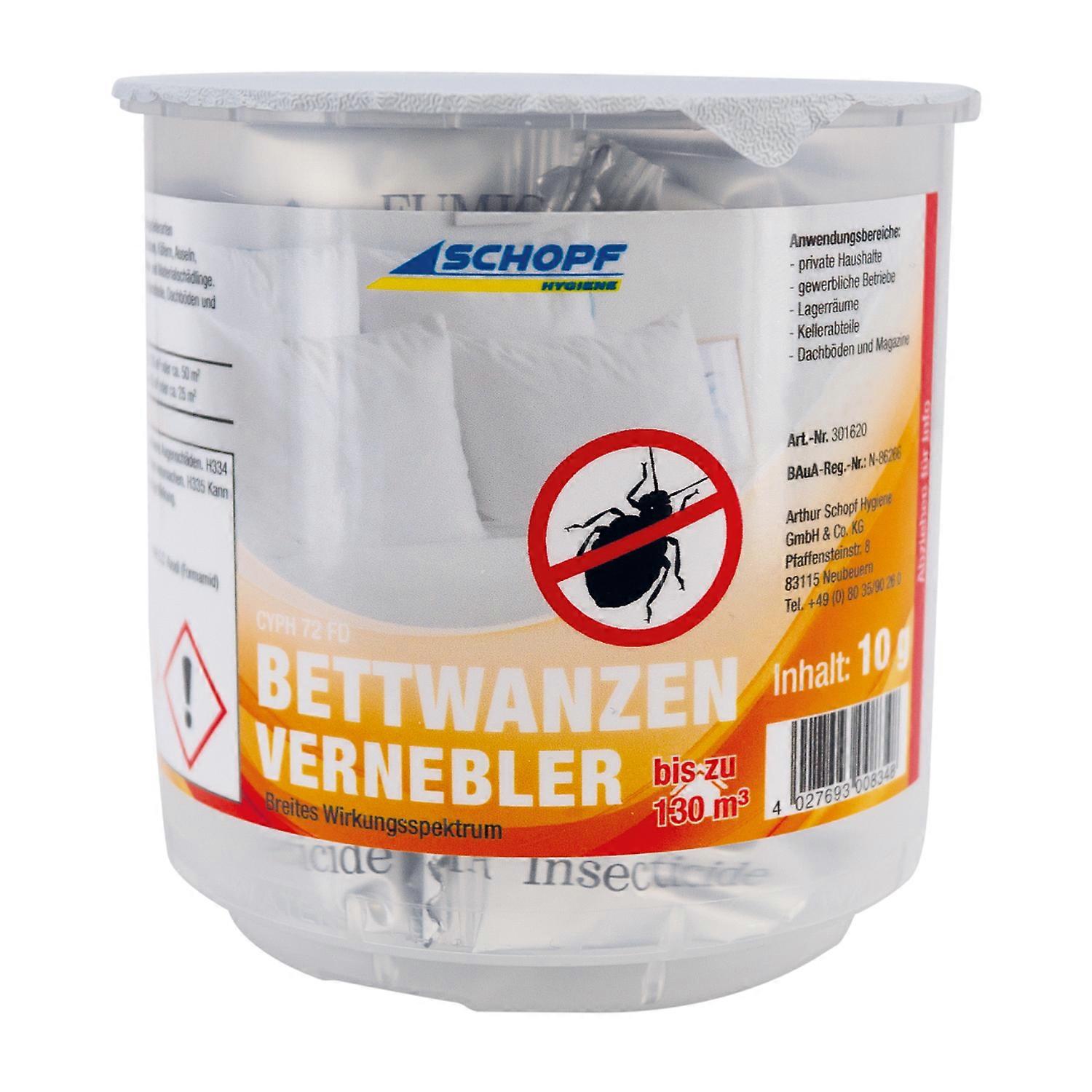 SCHOPF Hygiene Bed® Bug Nebulizer, 10 g