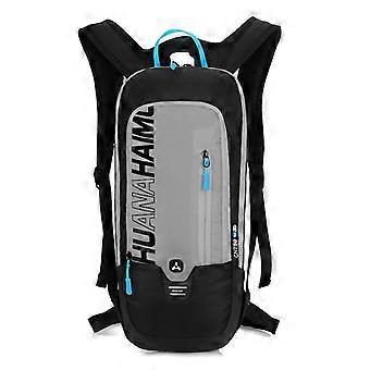 Cycling Hydration Backpack with Large Capacity Storage for Outdoor Trekking and OffRoad Sports, Gray
