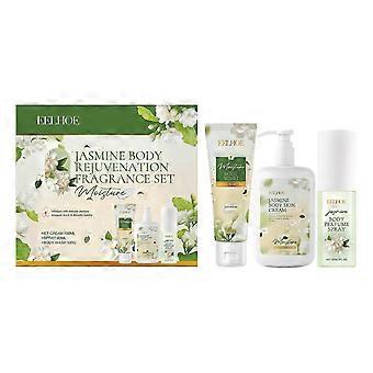 Jasmine Body Skin Care Set Gentle Cleansing Moisturizing Body Skin Jasmine Light Perfume Portable Fragrance