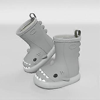 JWL-Shark Rainboots Botas Women Shoe Non Slip Waterproof  Home Rain Boots Thickened Rubber Cute Cartoon Water Shoes Funny Outdoor 26-27