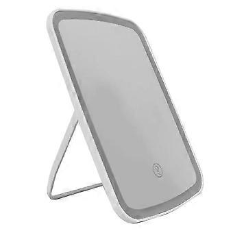 Upgraded LED Makeup Mirror with White Chargin Plug & 3-Color Lighting 26-27