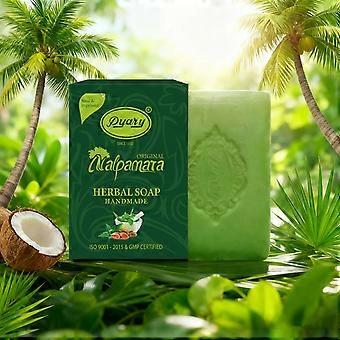 Handmade Herbal Soap Bar, Natural Mint Oil Scent, Fresh Odor Cleansing, Mild Balanced Care For Daily Skin Shower, 75g