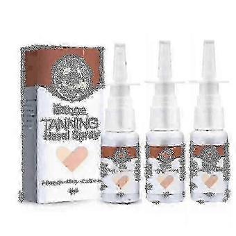Paquete de 3 aerosoles bronceadores: Consigue un bronceado radiante con aerosol nasal, aerosol autobronceador y aerosol seco. Bronceado profundo KHMYV