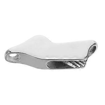 Paddle Gear Kayak Cleat Quick Grip Clam Self Lock Rope Cleat Kayak Accessories for Tensioning Silver