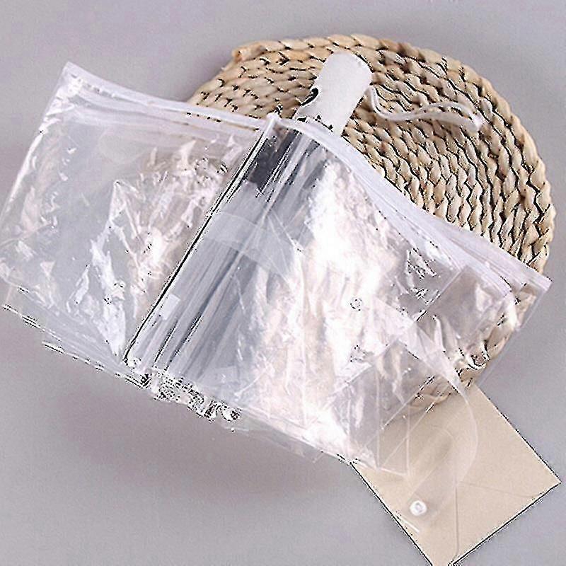 Transparent Folding Umbrella, Auto Windproof Rain Sun Umbrella A-YUHAO