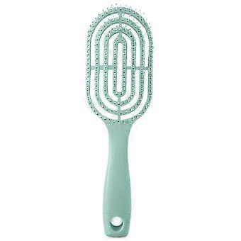 Eye Catching Hair Straightening Brushes Convenient Detangling Hair Brush Styling Comb for Curly Straight Wet Hair Pink