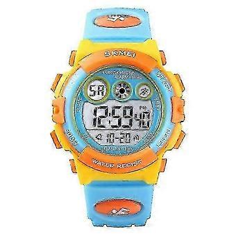 Kids Digital Watch Waterproof Sports Wristwatch With Led Light For Boys Girls -New 7-26