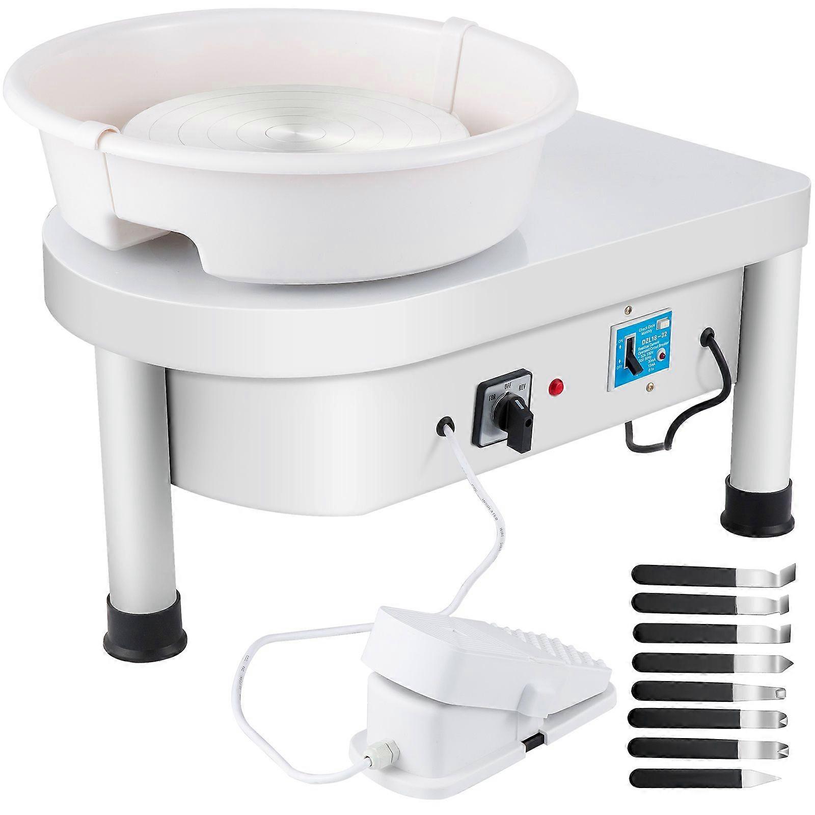 280w Electric Pottery Wheel Machine Ceramic Form