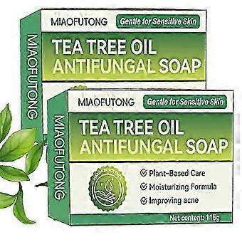 Extra Strong Tea Tree Oil Soap for Antifungal Skin Care - Suitable for Both Men & Women, Relieves Inguinal Issues