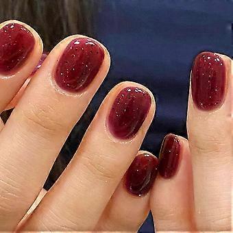 Acrylic Gel Press-On Nails Set, Long-Lasting Salon-Quality for Wedding Party