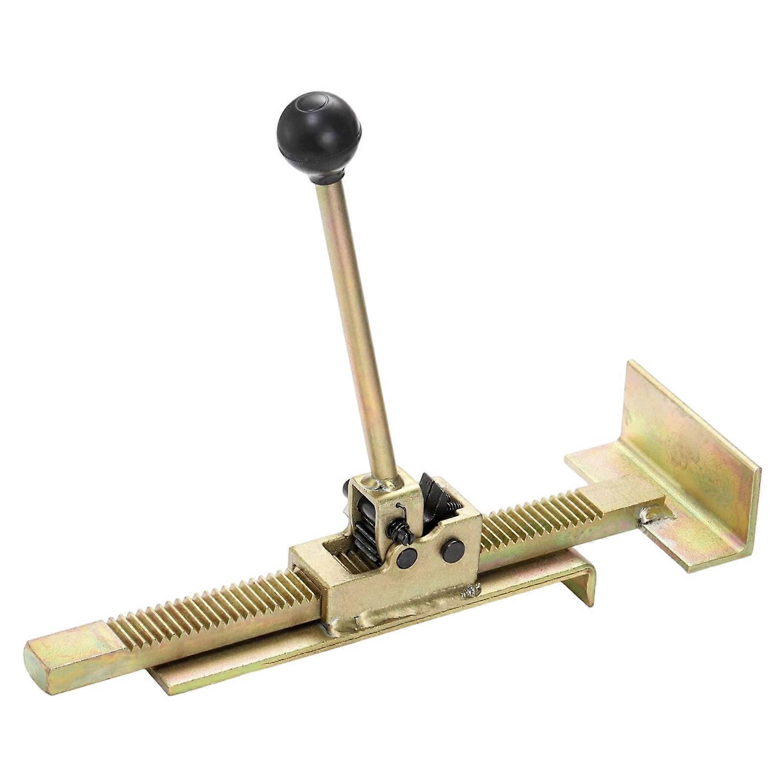Metal Flooring Pull Bar for Solid Wood and Laminate Installation, Locking Handle Tool for Panel Alignment and Joint Fitting Accessory Multicolor