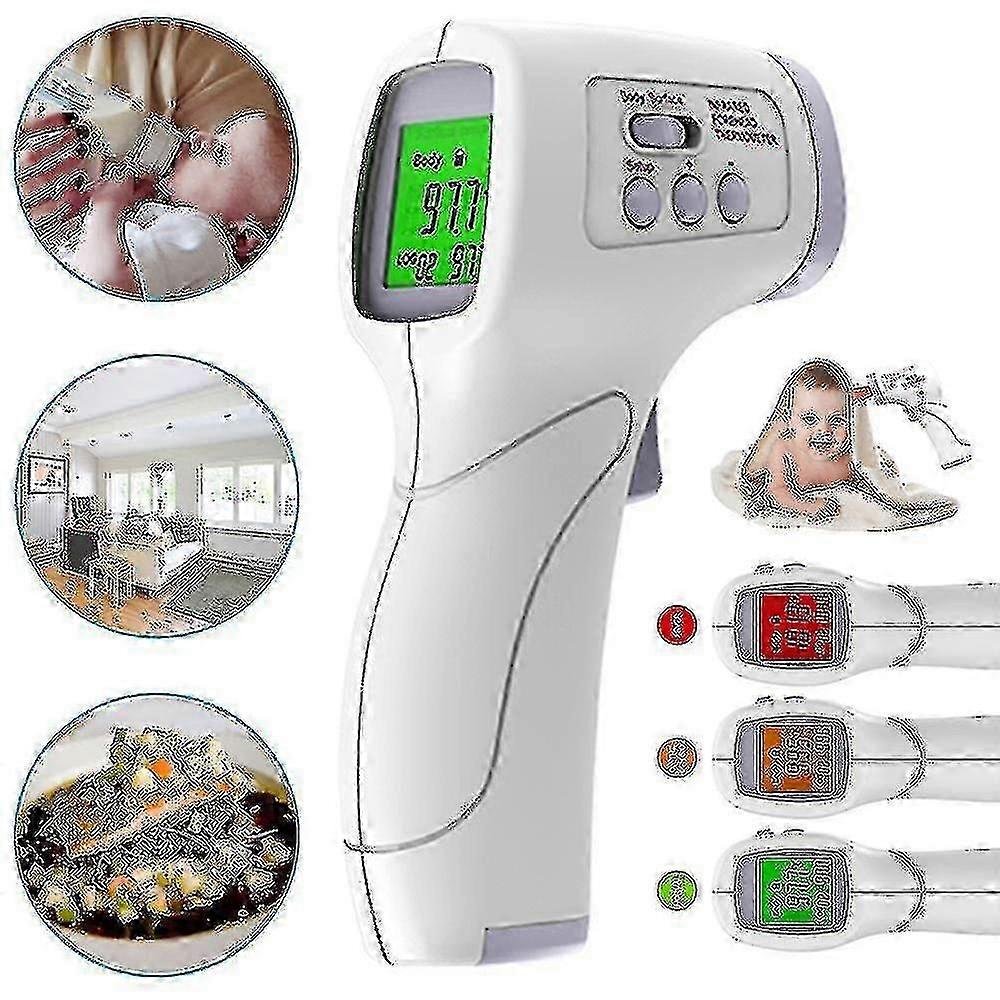 Non-contact Infrared compatible withehead Digital Temperature Thermometer