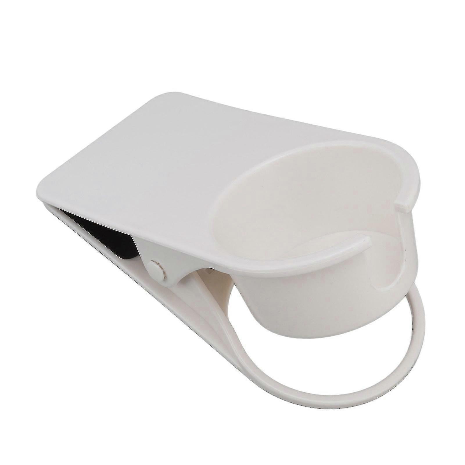 Plastic Water Cup Bracket, Stable White, 215g, High Temp Resistant