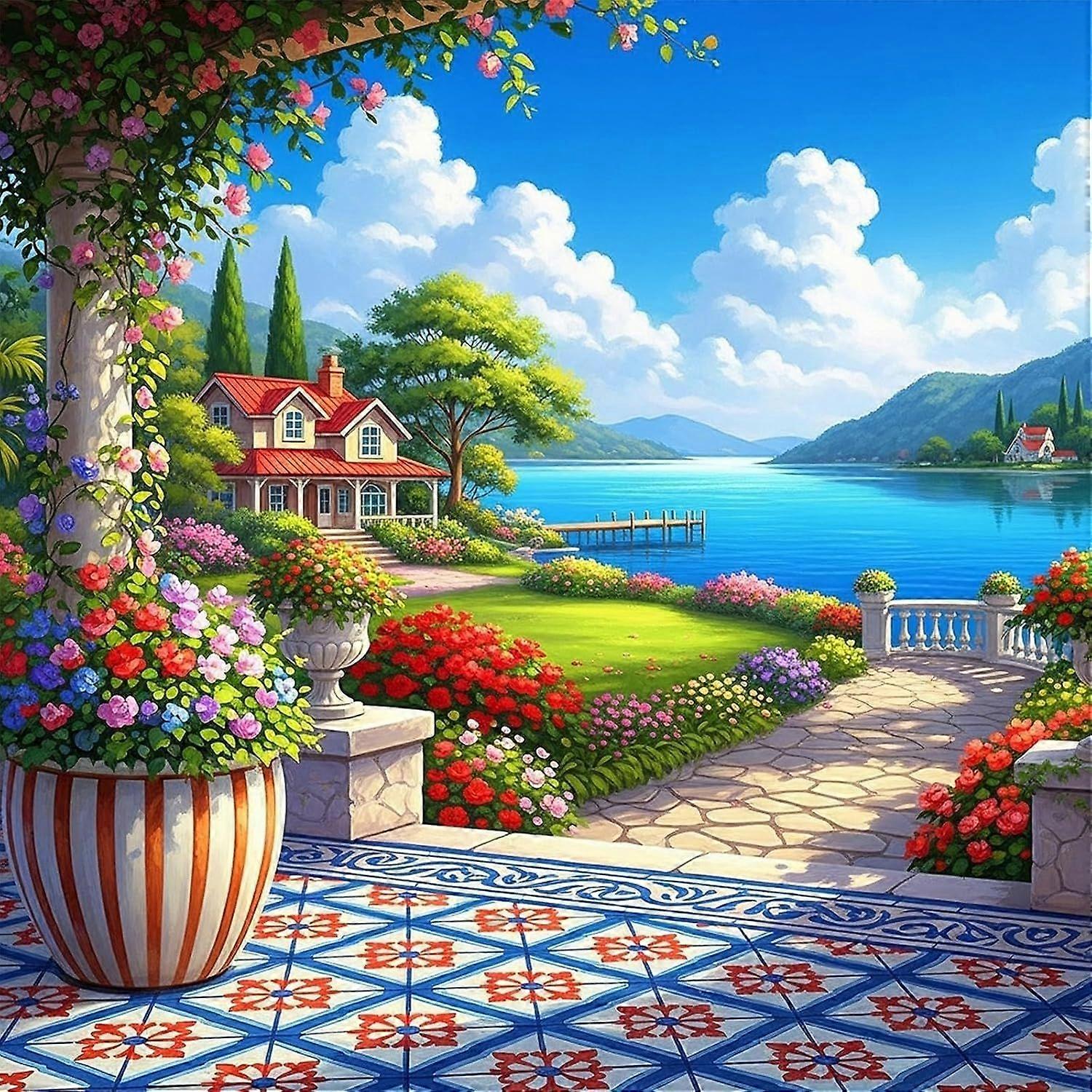 Puzzle Vila u jezera CYQL-104
