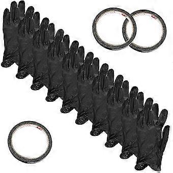 Gel Nail Gloves Uv Protection Gloves with Fixing Tape 5Sets