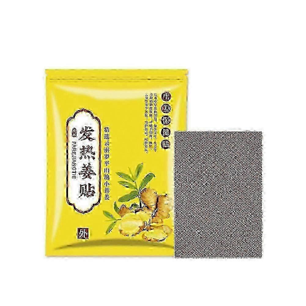 Warm Compress Ginger Patch Original Point Ginger Patch for Joints and Muscle Comfort,l