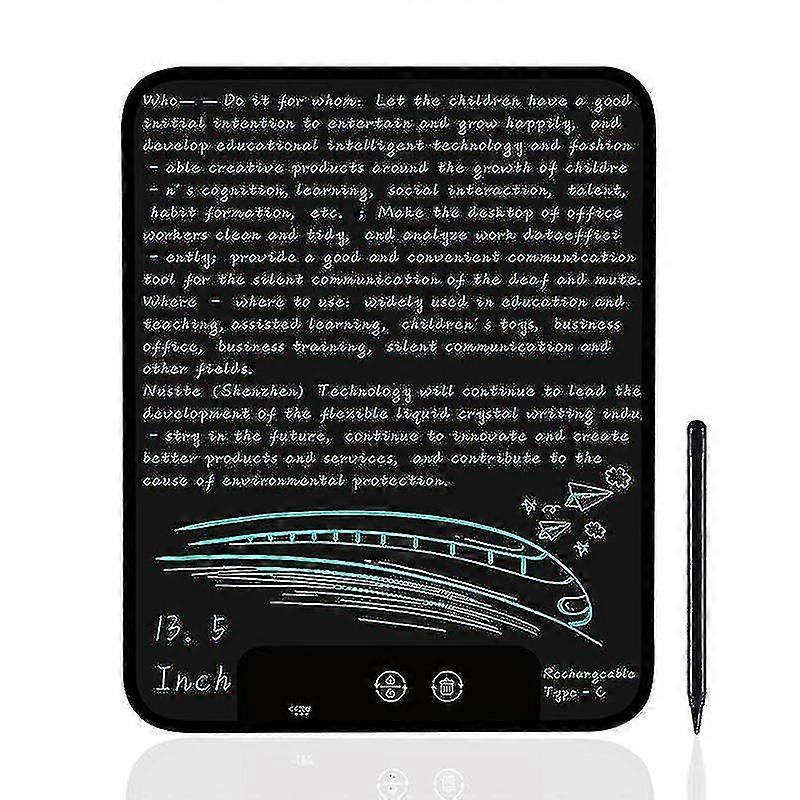 13.5" single LCD writing pad