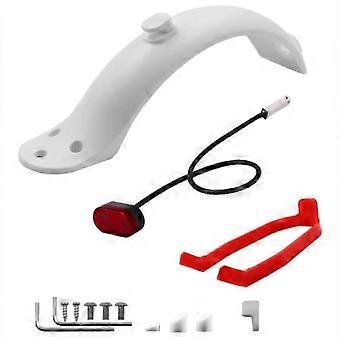 Kompatibel mit Xiaomi M365 / M365 Pro Komplettes hinteres Schutzblechset für Elektroroller: Bremslicht, Schutzblech, C