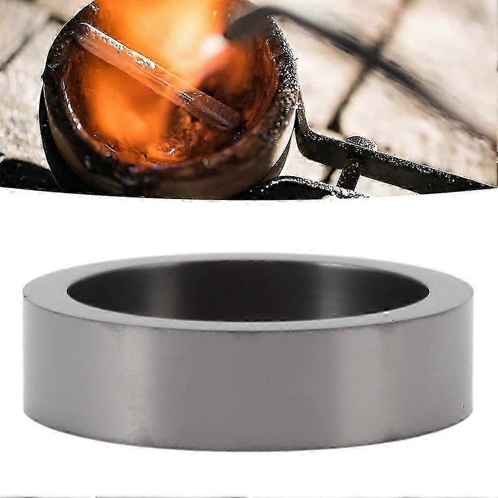 Enamel Ingot Mold, Graphite Casting Mold, Casting Round Mold Round Shape Refine Gold Silver Graphit
