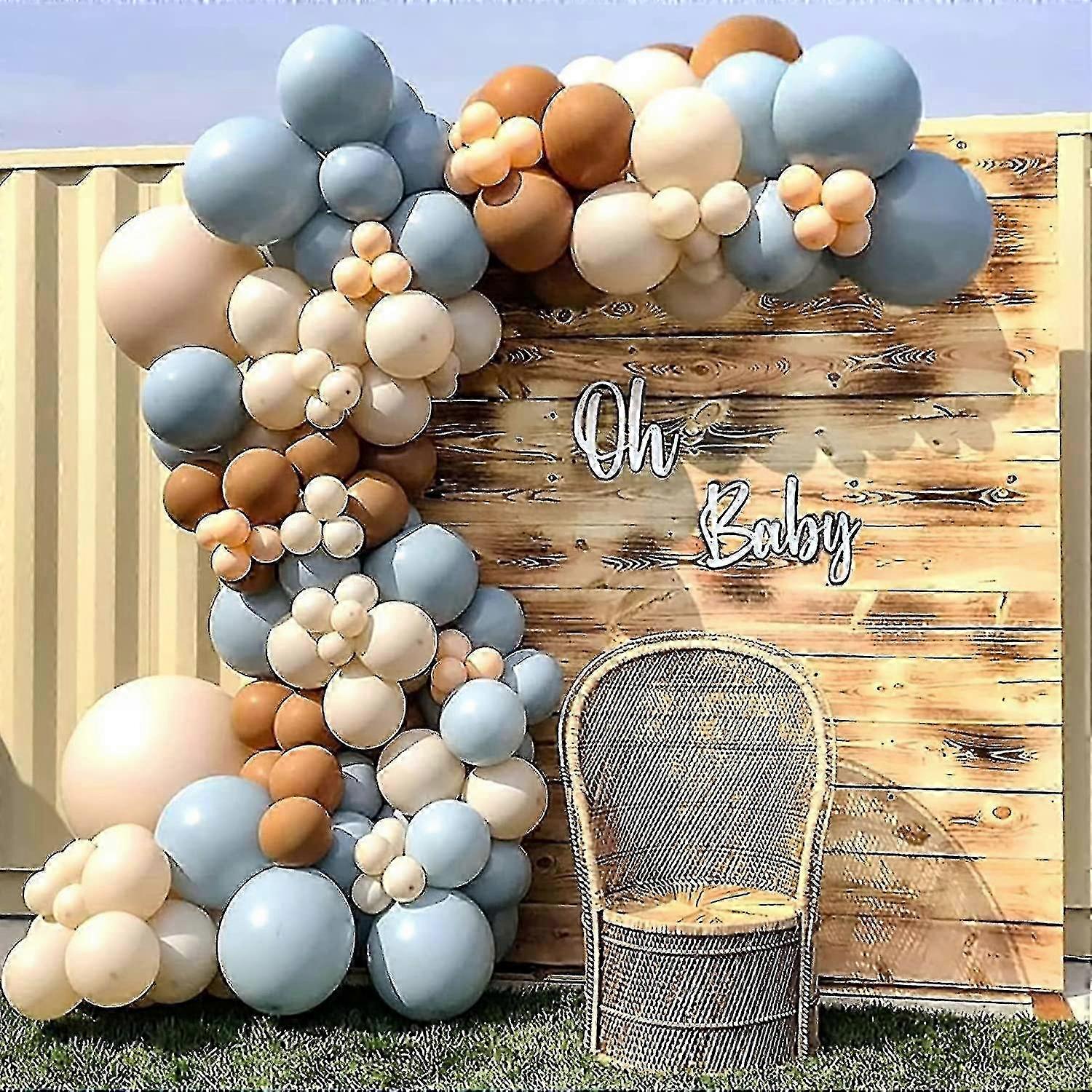 135pc Helium Balloon Set,with Multicolor Balloons