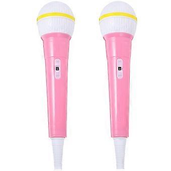 Stage Prop Microphone Toy for Kids Playing 6Pcs Pretend Play Set