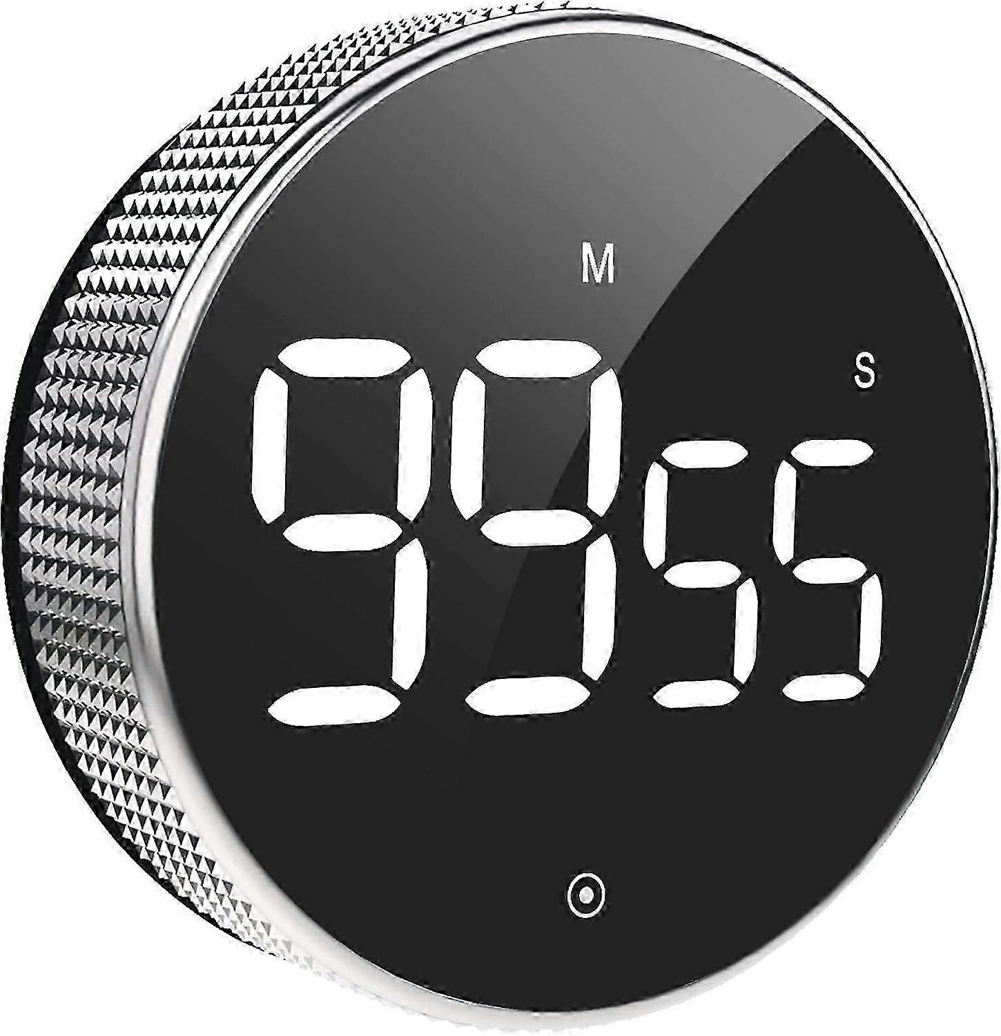 Digital kitchen timer LED large display 3 volume levels