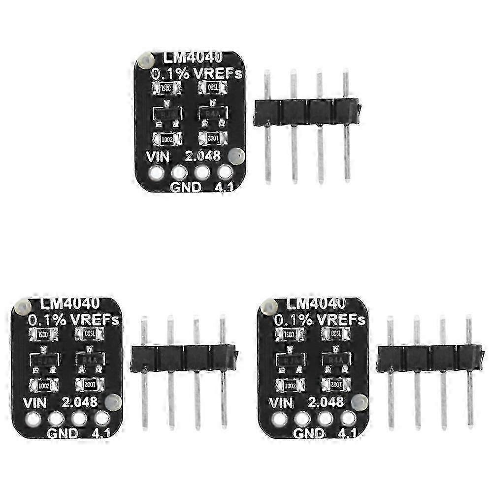 LM4040 Precision Voltage ReferenceModule 2.048V 4.096V Voltage Reference SourceBoard 0.1% Accuracy compatible with Microcontroller A