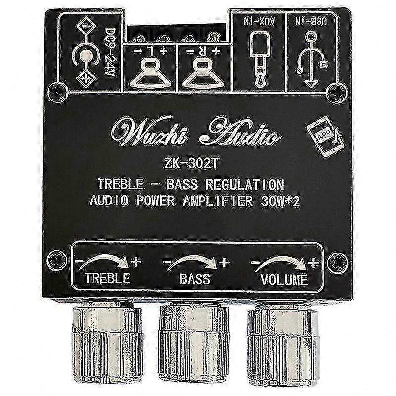 Stereo Bluetooth Amp Module with 10-Band EQ