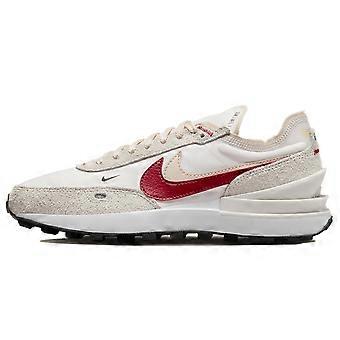 Nike Waffle One SE Sail Pearl White Black Gym Red Damenschuh DX4309-100