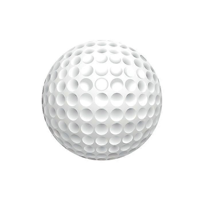 GOLF Golf Practice Ball Double Layer 10 Pieces White