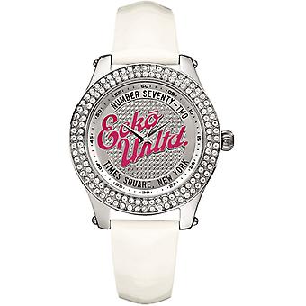 Marc Ecko the Rollie Watch for Women Analog Quartz with Cowskin Bracelet E10038M2