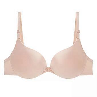 Women Sexy Push Up Bra Seamless Simple Front Button Lingerie Small Chest Underwear Bras