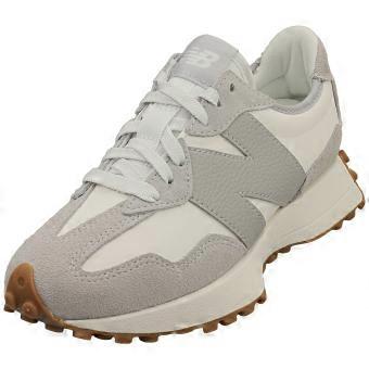 New Balance 327 Womens Fashion Trainers in Grey White