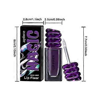 2pcs Transparent Lip Gloss, Silicone Brush Head, Lightweight and Glossy