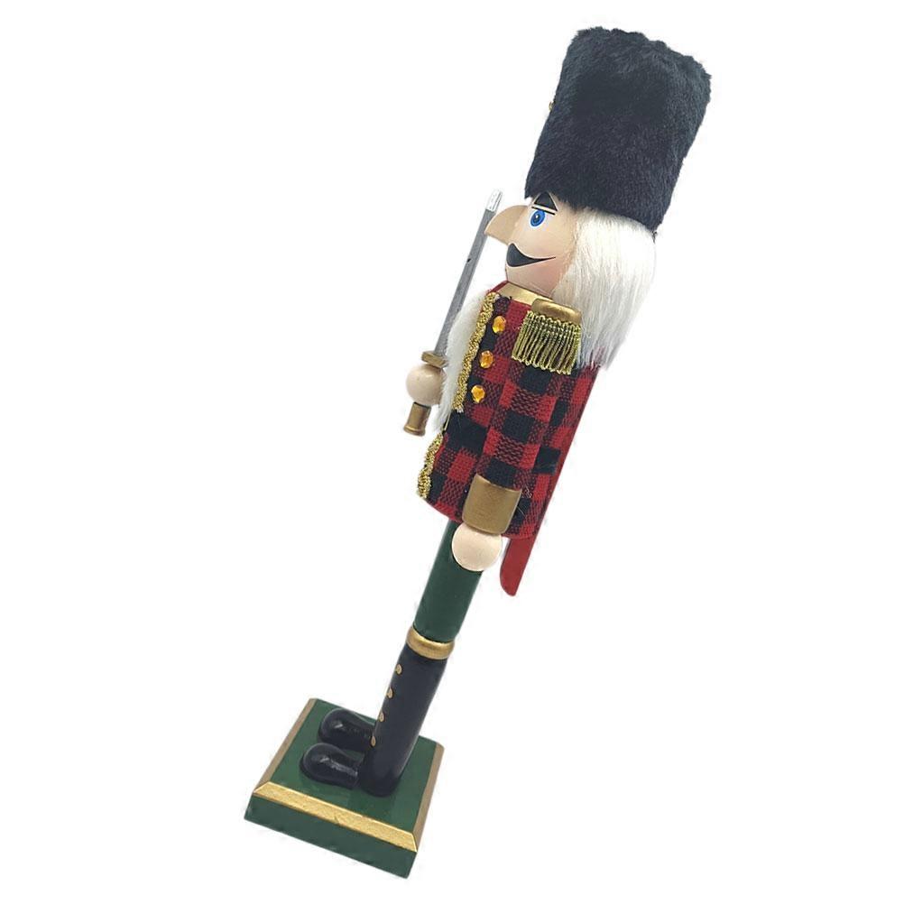 Nutcracker Soldier Wooden Nutcracker Figurine for Holiday Decor