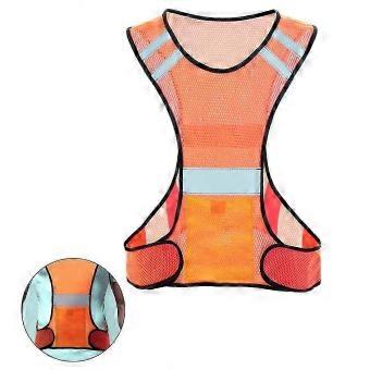 Reflective Gears - Safety Vest High Visibility For Running Cycling Dog Walking Sports With Pocket For Adults Kids1pc -SHZNV