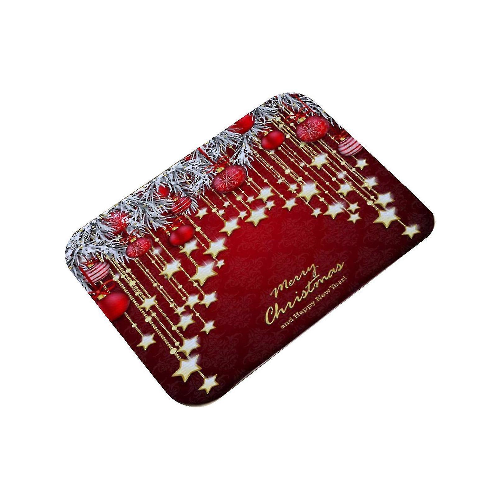 Christmas Doormat Creative Front Door Decoration Multipurpose