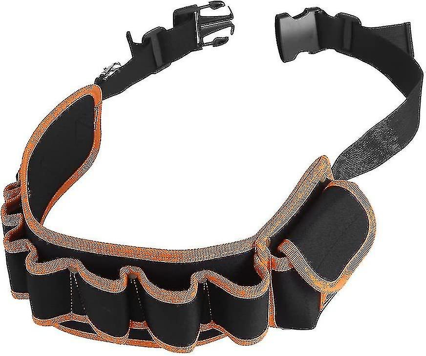 Gardening Tools Belt Bags,professional Waist Bag Adjustable Belt Hardware Electricians Repair Tools Holder Pockets For Diy
