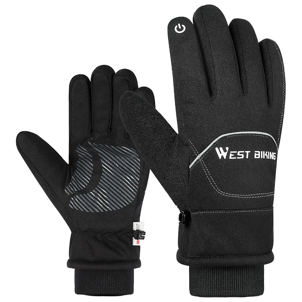 Winter Gloves Warm Windproof Waterproof Thermal Touch Screen Ski Gloves XL