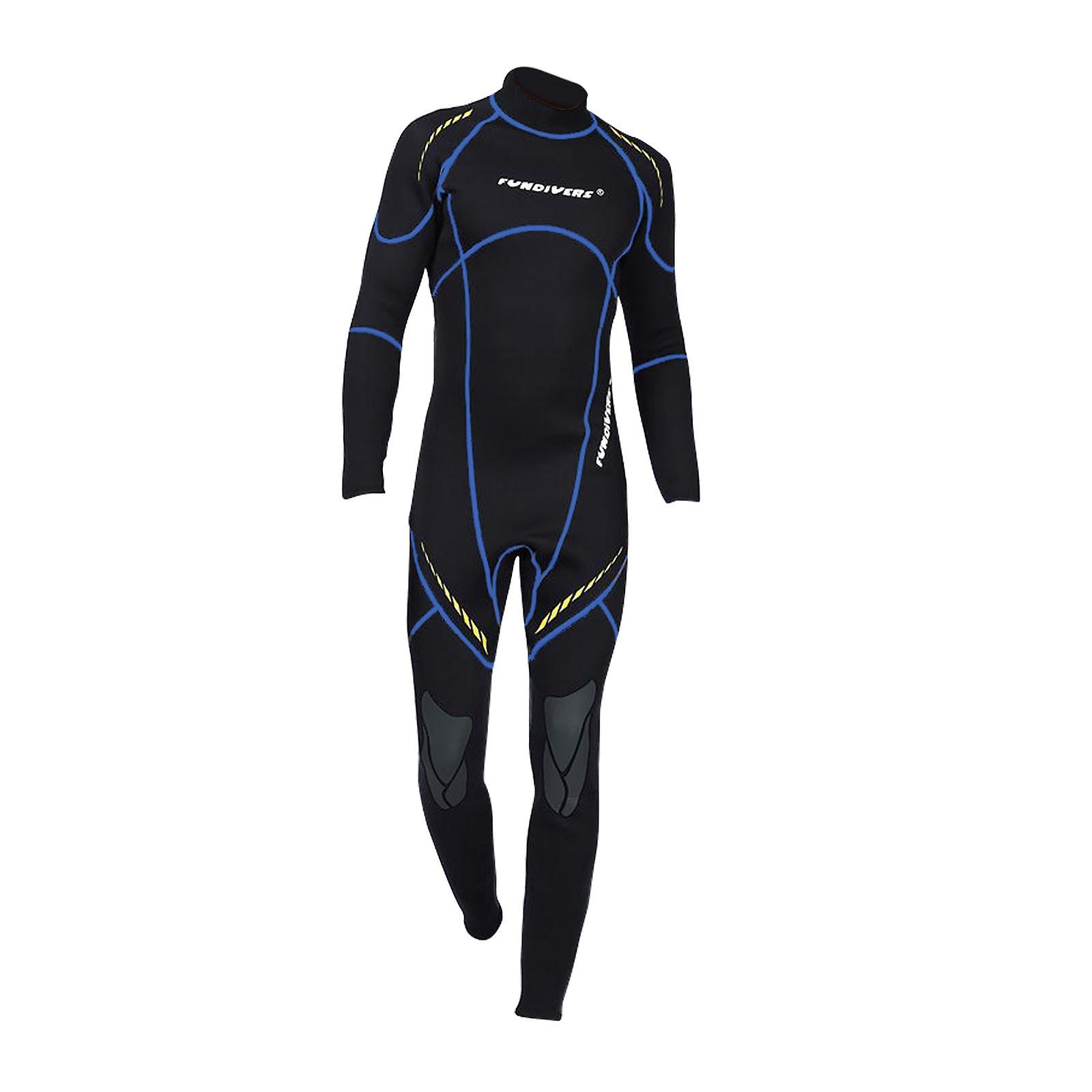 3mm Uomini Scuba Muta Posteriore Zip Immersioni Rash Guards Surf Nuoto Scuba XL
