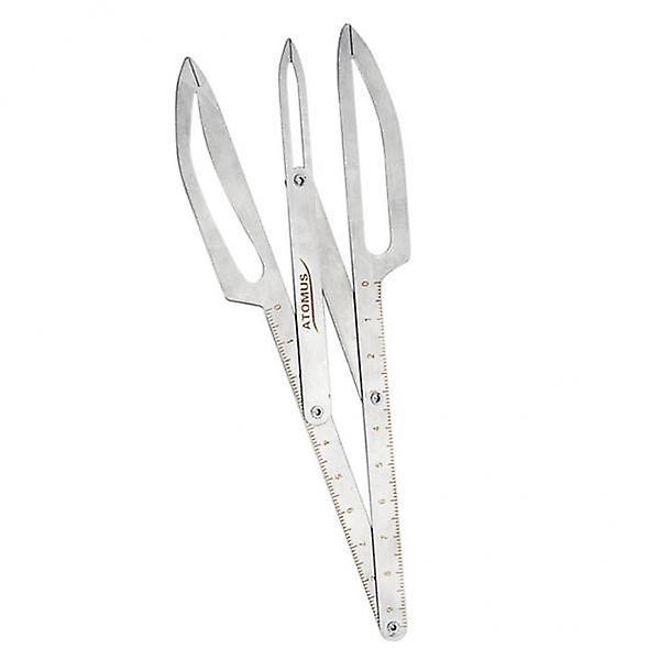 2xStainless Calipers Eyebrow Microblading Permanent Makeup Ratio Measure Tool