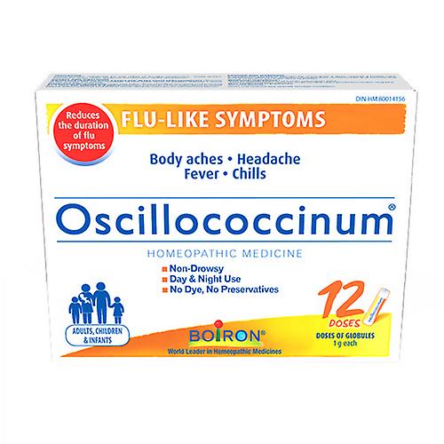 Oscillococcinum, 12 X 1 Grams by Boiron (Pack of 2)