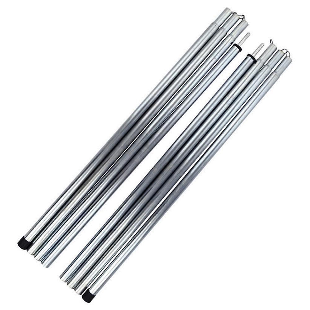 Outdoor Tent Canopy Tarp Poles Tent Canopy Support Rods Iron Canopy Awning Frame