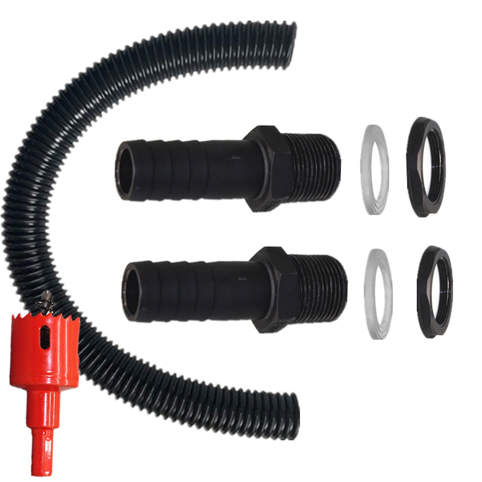 Rain Barrel Hose Connector Kit Quickly Connecting Rain Barrels Tool For Garden Rainwater Butts