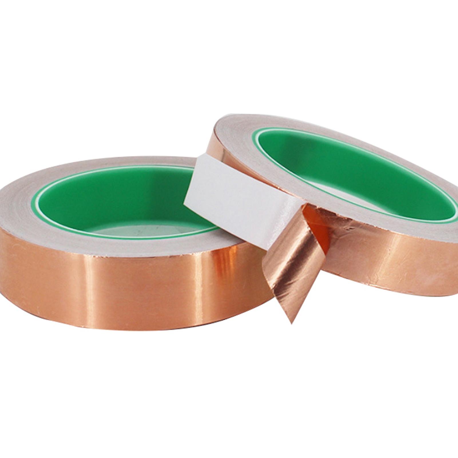 Conductive Copper Foil Adhesive Tape Torn To Adapt To Any Shape Tape For Electrical Repairs Snail Repellent