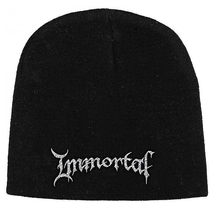 Immortal Unisex Adult Logo Beanie