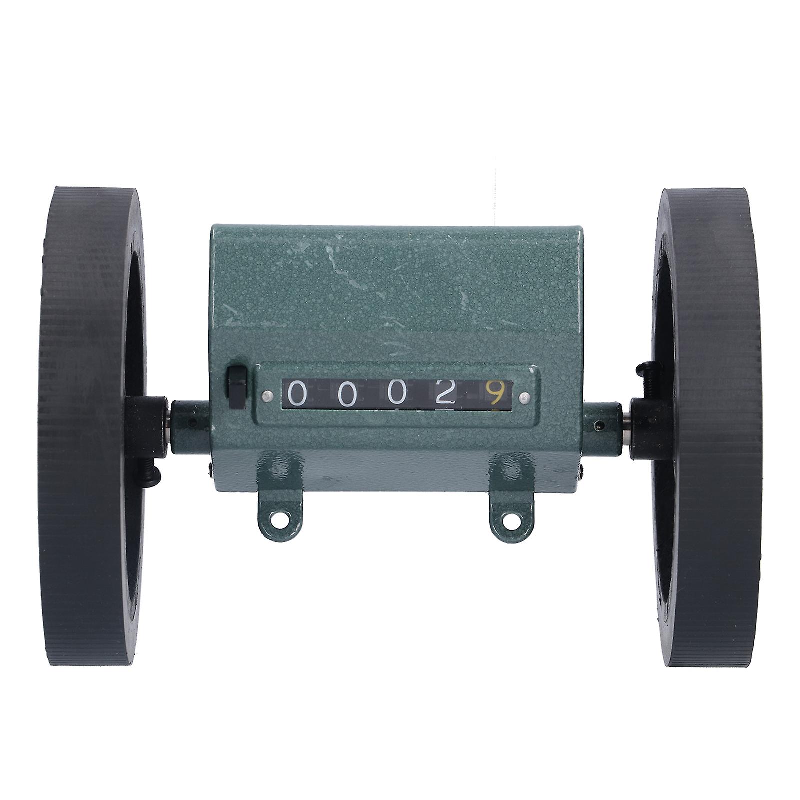 Roll Type Length Meter Counter 5 Digits Mechanical Tool for Measuring Textile Printing Z96‑F