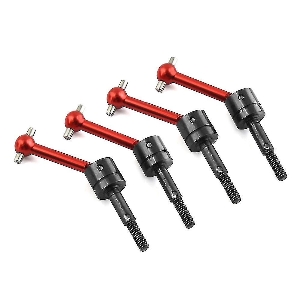 4pcs Metal Universal Drive Shaft Driveshaft Cvd 53792 For Tt01 Tt02 Tt01d Tt01e Ta04 1/10 Rc Car Pa