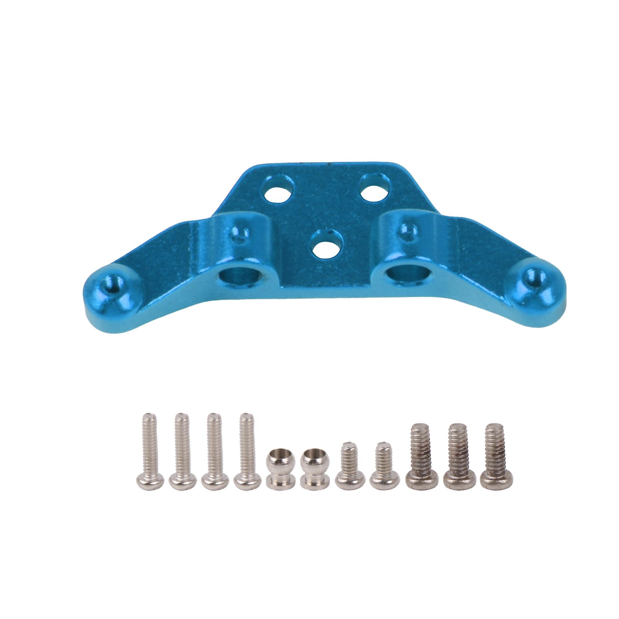 RC Blue Al. Front Rear Shock Tower Kit Replacement for WL 1:28 w/ Screw
