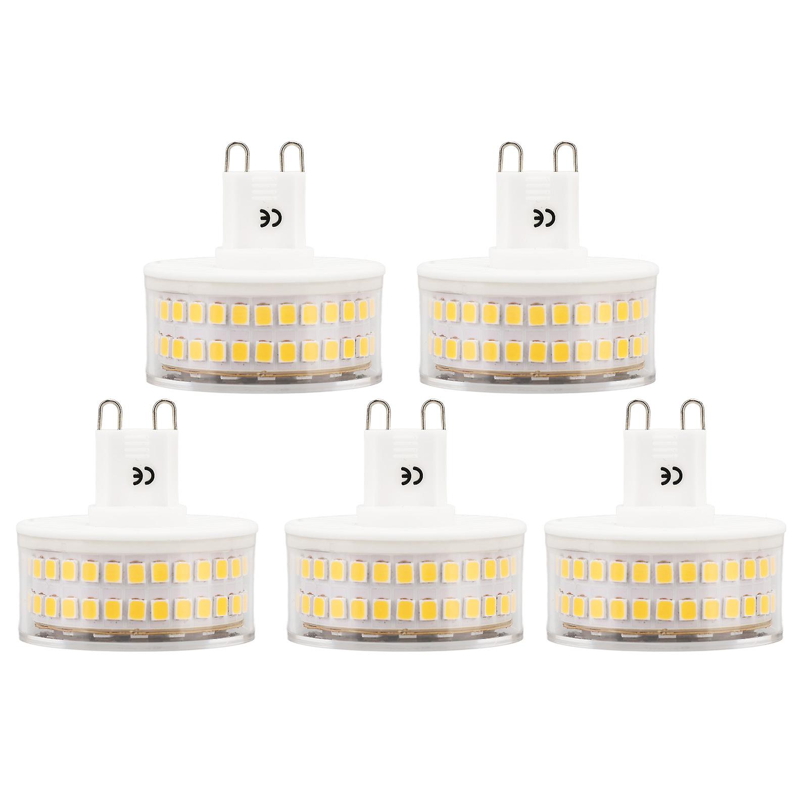 2er-Pack G9 LED-Lampen, warmweiß 3000K, 5W 220V für Decken- oder Wandleuchten